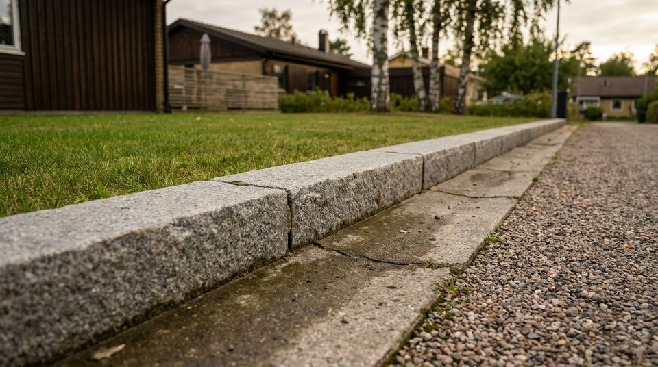 Kantsten i granit